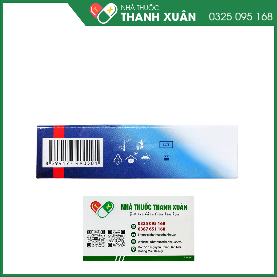 Healit Rectan viên đặt hậu môn hỗ trợ giảm các vết thương tại trực tràng, hậu môn